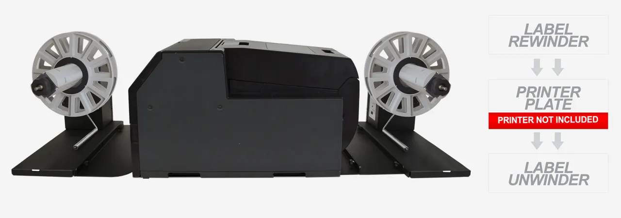 label unwinder/rewinder for Epson C6000A printer