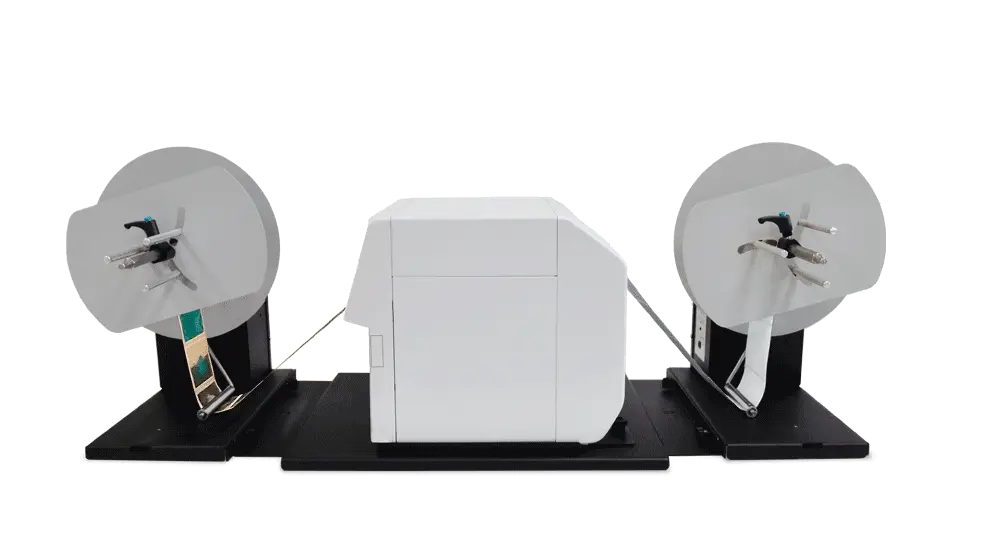 Roll to roll system for epson colorworks D3800 label printer